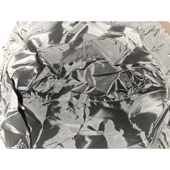 NWT! Victoria's Secret Black Zippered Tote & Pink Scarf 20x13x7 - Picture 11 of 11